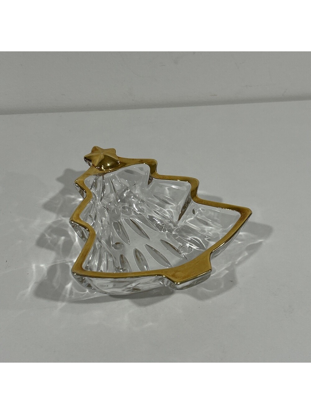 Vintage Studio Nova Yuletide Spirit Christmas Tree Candy Dish Holiday Decor 5”
